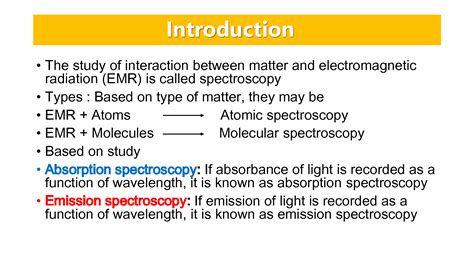 Solution Spectroscopy Studypool