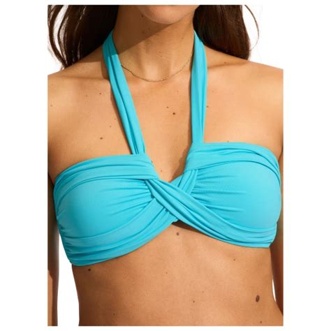 Seafolly Collective Halter Bandeau Bikini Top Women S Free EU Delivery Bergfreunde Eu