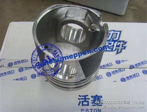 612600030011 Weichai Piston D 126 H 132 5 H 118 Meppon Co Ltd