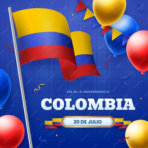 Premium Vector | Illustration for colombian declaration of independence