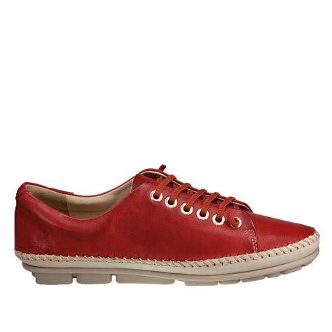 Pikolinos Schnürhalbschuh für Damen in rot | Schuhparadies