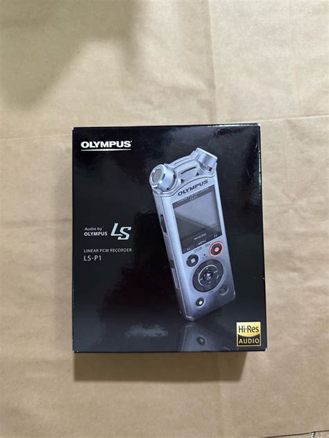 Olympus LS P1 Digital Linear PCM Recorder錄音機 音響器材 錄音機 Carousell