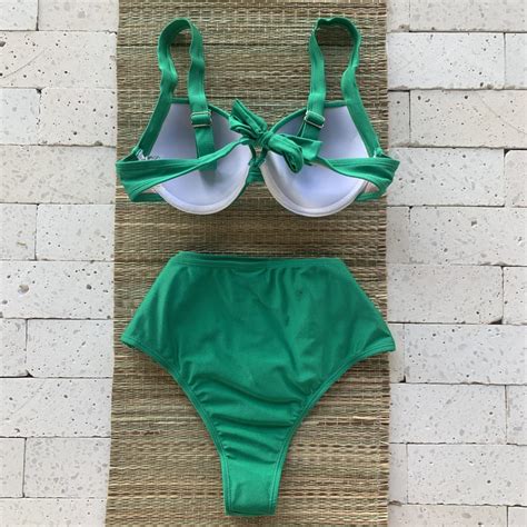 Biqu Ni Meia Ta A Hot Pants Verde Dondoca Moda Feminina