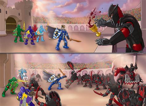 Mike Rayhawk Illustration and Design: LEGO Knights' Kingdom