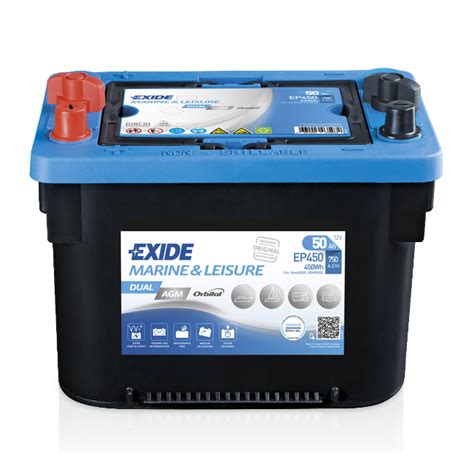 Exide DUAL AGM für maritime Anwendungen, Wohnwagen und ...