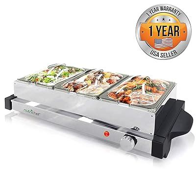 Nutrichef Pkbfwm Electric Hot Plate Food Warmer India Ubuy