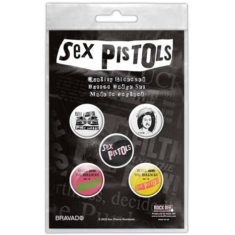 SEX PISTOLSセックスピストルズNEVERMINDボタンピンバッジセット bsepi NO REMORSE