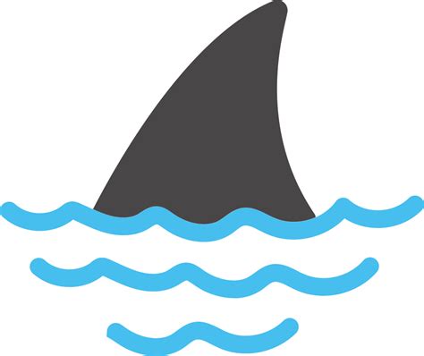 Shark Fin Clipart - Free Transparent PNG Download - PNGkey