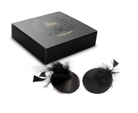 Пестіс стікіні Bijoux Indiscrets Burlesque pasties FEATHER з пір ям SEX SHOP ЮЛІЇ ГАЙВОРОНСЬКОЇ