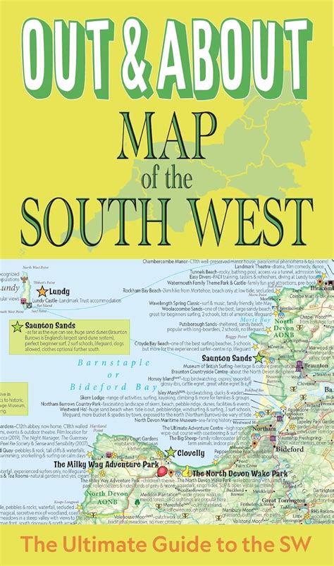 Amazon.com: OUT & ABOUT MAP of the SOUTH WEST: The Ultimate Guide to ...