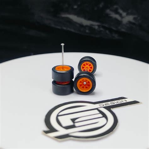R015 Hot Wheels 1 64 Rubber Wheels Watanabe Tayar Getah 10mm Long Axle Orange Shopee Malaysia