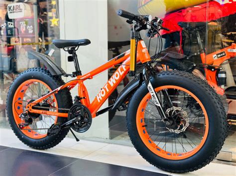 Fatbike Горный детский велосипед Фэтбайк HOT WOLF дюймов подростковый для прогулки