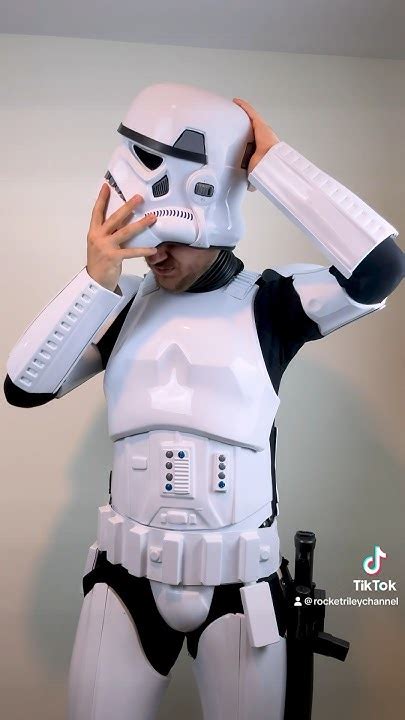 “Isn’t your hair a bit long to be a Stormtrooper?” #cosplay #starwars ...