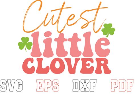 Cutest Little Clover Graphic by sr_sohag · Creative Fabrica