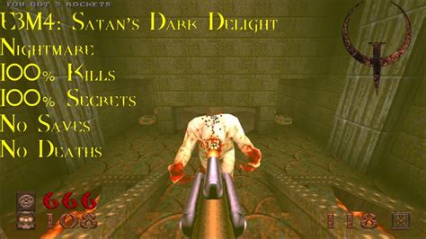 Quake Nightmare E M Satan S Dark Delight Youtube