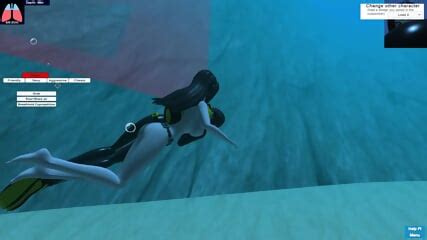 Underwater Scuba Peril Gameplay From A Hentai Game