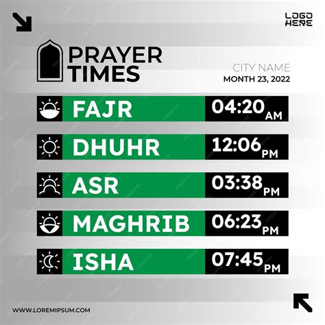 Islamic Prayer Times