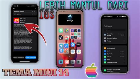 Terbaru Ios Tema Xiaomi Miui Terbaru Mirip Tampilan Iphone