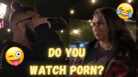 ASKING CALIFORNIA GIRL IF SHE WATCHES PORN VERY FUNNY PUBLIC INTERVIEW YouTube