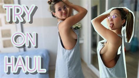 K Try On Sexy Bikini Lingerie Clothes Haul With Effy YouTube