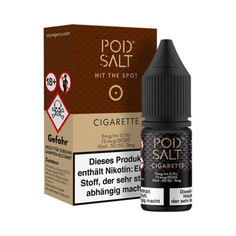 Pod Salt Cigarette Nikotinsalz Liquid Ml