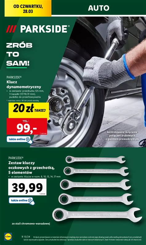 Gazetka Promocyjna Lidl Katalog Parkside Wa Na Do