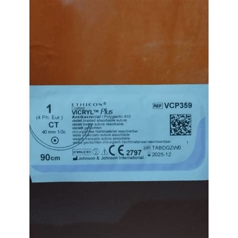 vicryl    mm cm suture pc shopee philippines