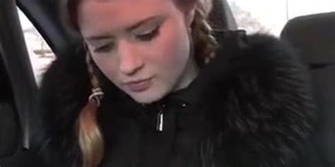 Platinum Blonde Heads For Risky Public Plow Tnaflix