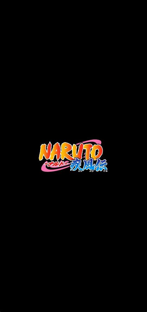 Naruto Shippuden Logo Wallpaper For Mobile Papel De Parede Da Logo De