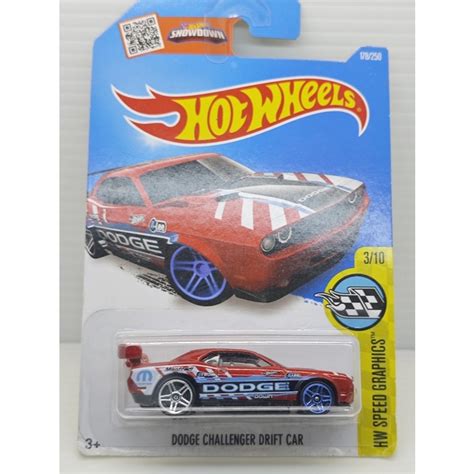 風火輪 Hot Wheels DODGE CHALLENGER DRIFT CAR 道奇 肌肉車 地獄貓 卡況差 蝦皮購物