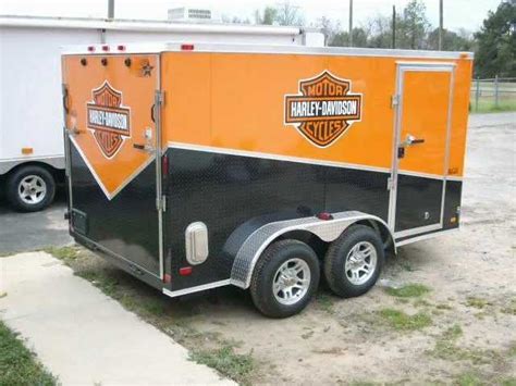Harley Trailer Decals