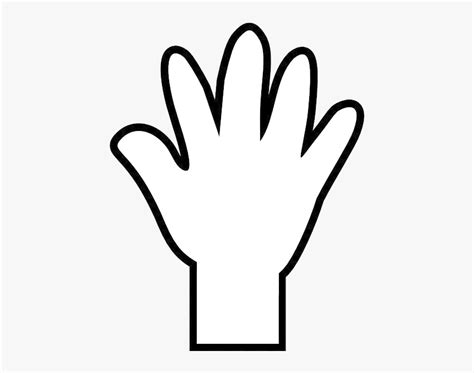 Hand Praying Hands Black And White Clip Art Print Clipart - Raise A Hand To Talk, HD Png ...