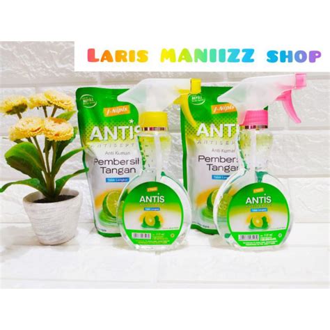 Jual Antis Hand Sanitizer Botol Spray Ml Refill Ml Shopee