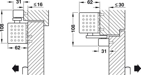 Overhead Door Closer Ts B Contur Design With Guide Rail En