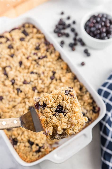 Blueberry Baked Oatmeal Recipe Hey Donna