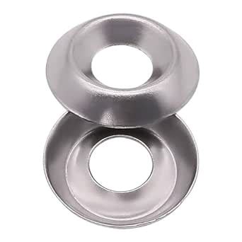 6 100 Pack Stainless Countersunk Washers No 6 Cup Washers 304