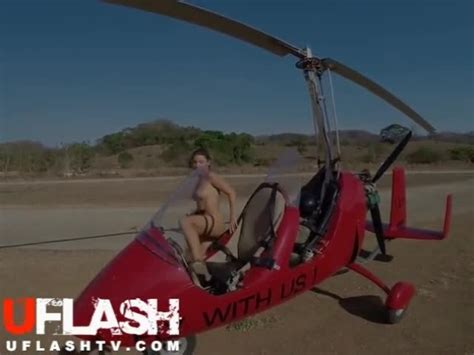 Blonde Flying Gyrocopter Nude In Public Uploaded By Sjdhfksjgjhb