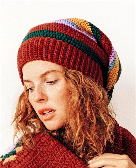 MODÈLE BONNET FEMME PAULA ACAJOU Modèles Femme Phildar Happywool