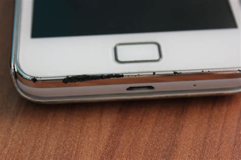 Handy ist rungefallen und hat einen Kratzer (Samsung, Galaxy, entfernen)