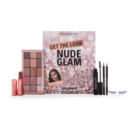 Makeup Revolution Get The Look Nude Glam Entrega Gr Tis
