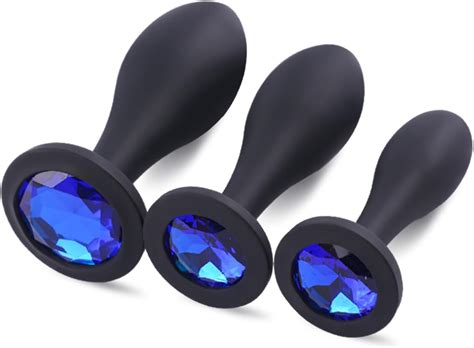 Amazon Anal Plugs Anal Training Kit Pcs Jeweled Anal Toys Adult Sex Toys Games Small Butt