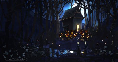 4k Halloween Wallpapers Top Free 4k Halloween Backgrounds