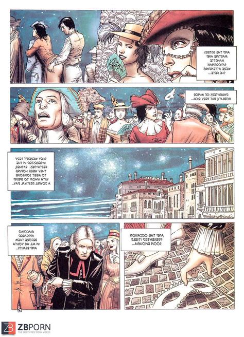 Erotic Comic Art Memory Of A Libertine Casanova ZB Porn