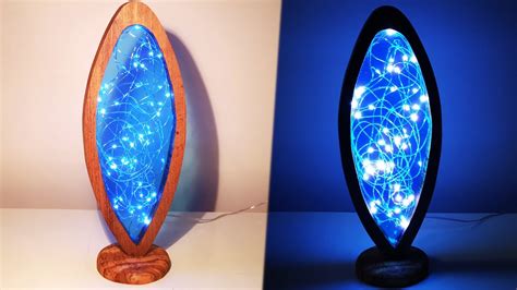 Handmade Epoxy Resin Night Lamp Resin Art YouTube