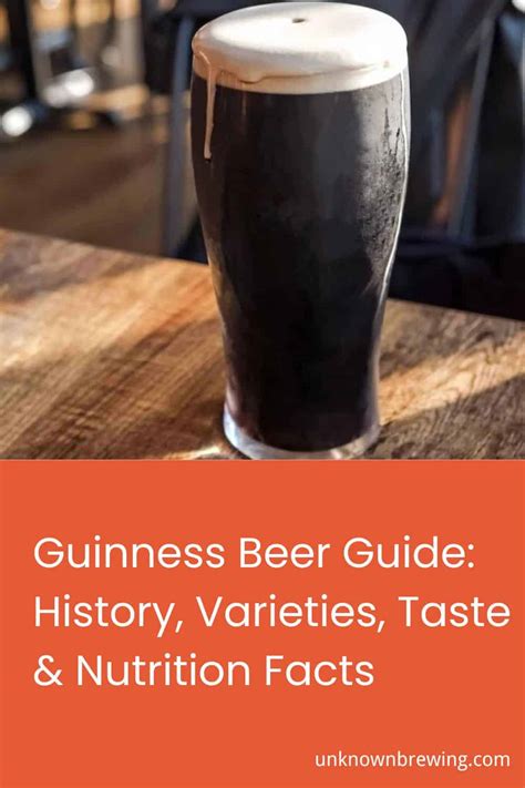 Guinness: ABV, Types, And Nutrition Facts, 47% OFF