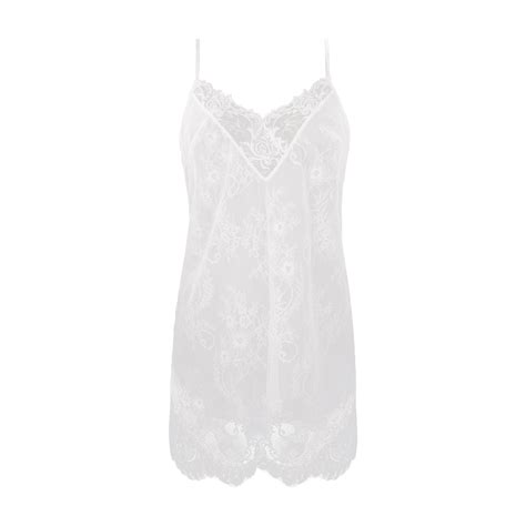 Lise Charmel Lingerie Source Beauté Nightdress short ecru ALH1272 Italian Design Fashion Beauty