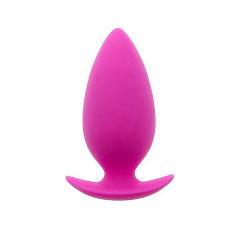 Розовая анальная втулка BOOTYFUL ANAL PLUG MEDIUM PINK 9 8 см