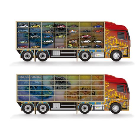 Painel Expositor Mdf Para Carrinhos Hot Wheels Junges Clubinho Do Desconto