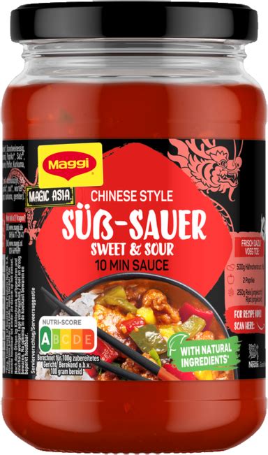 MAGGI Magic Asia Süß & Sauer 10 Min. Sauce | maggi.de