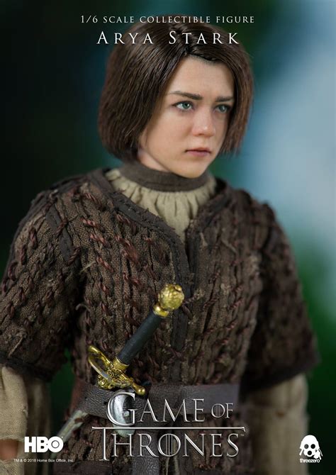 Game Of Thrones Arya Stark 16 Scale Figure By Threezero The Toyark